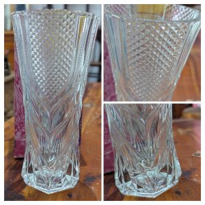 French Crystal Vase
