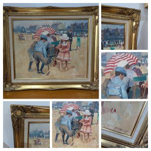 "Children on the Beach", by Tom Durkin