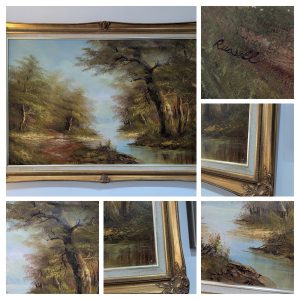 "Landscape, Woodland Scene" by Russell