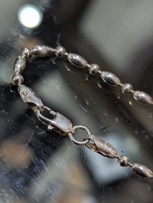 Sterling Silver Beaded Bracelet - Image 4