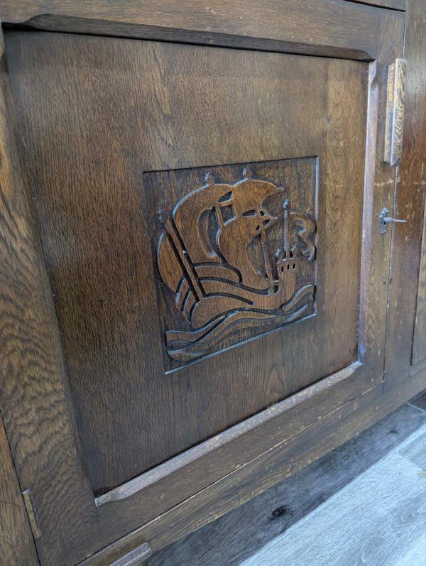 Oak Sideboard - Image 8