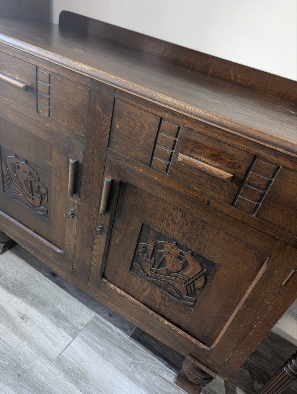 Oak Sideboard - Image 6